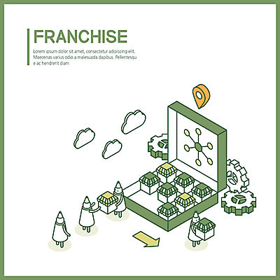 구름 화살표 지도 일러스트 요정 사람없음 상자 귀여움 상점 사회 톱니바퀴 창업 위치 아이소메트릭 국내일러스트 AI파일 자연요소 컨셉 자영업 공동체 파일형식 벡터