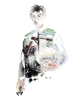 PSD 남자 분홍색 일러스트 캘리그라피 붓터치 노동자 흑백 작업복 마스크 한명 들기 안전 사람 상반신 성인 건물 초록색 검은색 건설현장 결과 안전모 번짐 보안경 근로자의날 실현 업무성과 국내일러스트 직업 1 건축물 옷 기념일 컬러 컨셉 모션 건설업 촬영기법 헬멧 안전장비 파일형식 효과