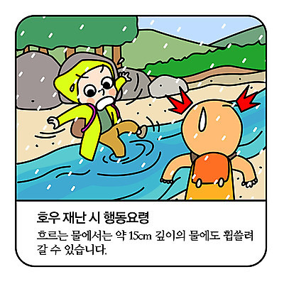 전신 남자 일러스트 모션 산 사람 상반신 성인 두명 강 놀람 바위 비 강가 무서움 자연재해 걱정 건너기 넘어짐 요령 호우 국내일러스트 AI파일 자연요소 감정 날씨 표정 돌_바위 비_날씨 재해 파일형식 벡터