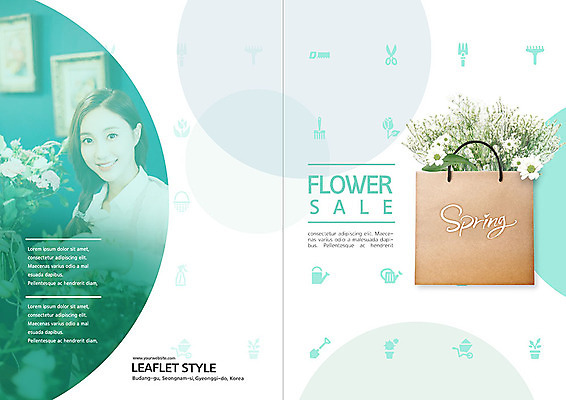 PSD 템플릿 표지디자인 북디자인 출판디자인 여자 표지 꽃 리플렛 꽃다발 액자 북커버 한명 미소 들기 사람 팜플렛 상반신 20대 성인 쇼핑백 세일 봄 한국인 꽃집 플로리스트 이미지템플릿 식물 직업 1 계절 가방 모션 표정 동양인 청년 상점 파일형식