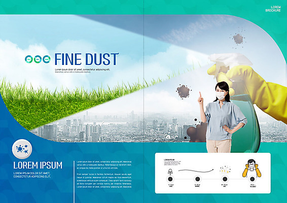 PSD 템플릿 표지디자인 북디자인 손 출판디자인 여자 내지 리플렛 허리손 북커버 손가락 마스크 한명 사람 팜플렛 잔디 상반신 성인 신체부위 30대 파란색 환경 회색 한국인 가리킴 도시 비교 뿌리기 고무장갑 분무기 공기 민트색 뿌연 청정 미세먼지 이미지템플릿 식물 1 컬러 포즈 장갑 컨셉 모션 동양인 손짓 장년 먼지 고무 파일형식