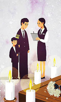 전신 PSD 여자 남자 어린이 일러스트 초 촛불 가족 안내 국화 설명 사람 성인 세명 슬픔 죽음 기록 눈물 직원 상담 관 장례 국내일러스트 꽃 감정 관계 모션 파일형식