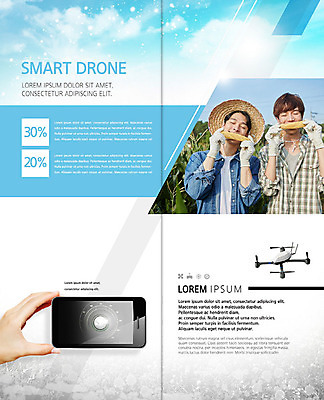 PSD 템플릿 표지디자인 북디자인 손 출판디자인 남자 내지 리플렛 밭 2단접지 북커버 기술 옥수수 사람 팜플렛 상반신 20대 성인 두명 신체부위 파란색 스마트폰 농사 한국인 비행 농부 먹기 스마트 드론 활용 청년농부 이미지템플릿 직업 컬러 컨셉 농업 모션 곡류 동양인 청년 핸드폰 스마트기기 파일형식