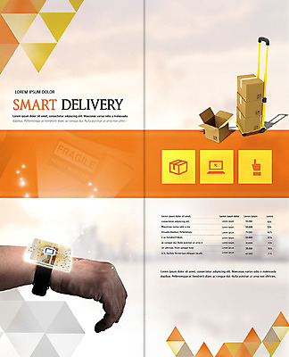 도형 PSD 템플릿 표지디자인 북디자인 손 출판디자인 내지 리플렛 패턴 2단접지 북커버 팜플렛 신체부위 노란색 모니터 주황색 카트 스마트 배송 택배상자 스마트워치 이미지템플릿 컬러 컨셉 무늬 사람 스마트기기 컴퓨터 상자 택배 웨어러블 파일형식