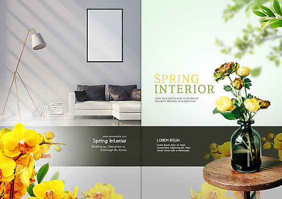 PSD 템플릿 표지디자인 북디자인 출판디자인 표지 건축 꽃 리플렛 액자 거실 북커버 탁자 나뭇잎 전등 팜플렛 사람없음 인테리어 소파 노란색 꽃병 봄 이미지템플릿 식물 디자인 계절 컬러 가구 잎 의자 조명 파일형식