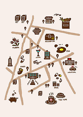 PSD 공공시설 커피 음식 백그라운드 지도 일러스트 병원 사람없음 건물 마을 상점 구급차 약국 약도 맛집 국내일러스트 건축물 음료 의학 자동차 시설 파일형식