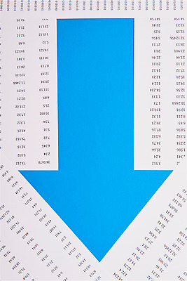 포토 JPG 스튜디오촬영 화살표 실내 사람없음 금융 파란색 하이앵글 저축 기록 결과 하락 재테크 오브젝트 문서 투자 낭비 실적 적금 플랫레이 국내포토 뷰포인트 컬러 컨셉 비즈니스 내부 경제 플랫 파일형식