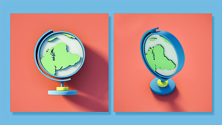 PSD 편집이미지 교육 과학 백그라운드 사람없음 지구본 3D소스 3D 디지털합성 오브젝트 신학기 교육용품 과학교육 지구과학 아이소메트릭 에듀 편집소스 스쿨팩 편집3D 에듀케이션 파일형식