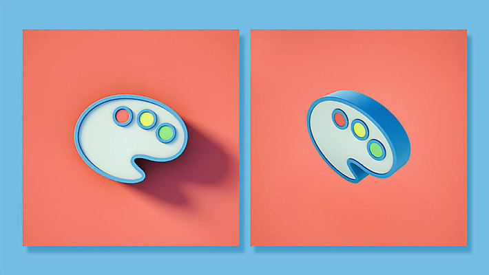 PSD 편집이미지 교육 백그라운드 미술 사람없음 3D소스 3D 팔레트 디지털합성 오브젝트 신학기 교육용품 미술교육 아이소메트릭 에듀 편집소스 스쿨팩 편집3D 문화예술 에듀케이션 파일형식