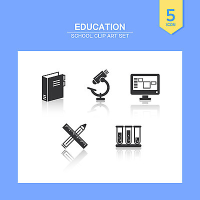 아이콘 교육 과학 자 현미경 사람없음 컴퓨터 세트 연필 화학 교과서 파일 과학교육 교육아이콘 메스실린더 에듀 스쿨팩 솔리드아이콘 2D아이콘 AI파일 문구용품 학용품 교재 실험기구 전자제품 필기구 에듀케이션 파일형식 벡터