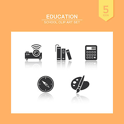 아이콘 교육 미술 사람없음 책 세트 계산기 붓 팔레트 나침반 교육아이콘 빔프로젝트 에듀 스쿨팩 솔리드아이콘 2D아이콘 AI파일 문화예술 문구용품 장비 에듀케이션 파일형식 벡터