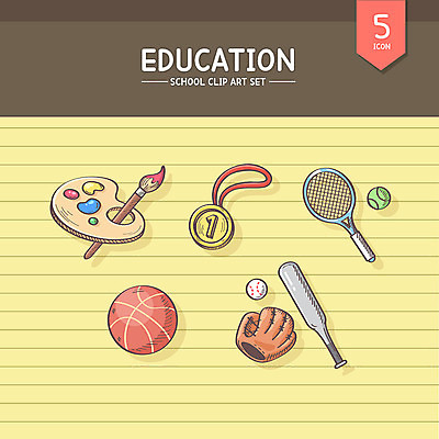 아이콘 교육 농구공 미술 사람없음 세트 운동 물감 야구 테니스 야구방망이 붓 테니스라켓 야구글러브 팔레트 테니스공 메달 야구공 금메달 교육아이콘 에듀 스쿨팩 2D아이콘 AI파일 공 문화예술 농구 건강 구기 미술도구 야구용품 글러브 라켓 테니스용품 에듀케이션 상_상패 파일형식 벡터