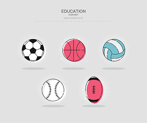 아이콘 교육 축구공 농구공 사람없음 세트 운동 야구공 럭비공 배구공 체육교육 교육아이콘 에듀 스쿨팩 2D아이콘 AI파일 스포츠용품 공 축구용품 농구 건강 야구용품 배구 체육 럭비용품 에듀케이션 파일형식 벡터