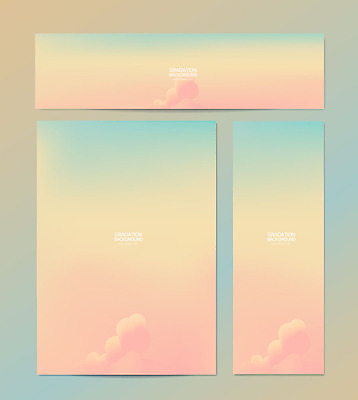 구름 템플릿 배너 배너템플릿 가로배너 포스터 세로배너 백그라운드 그래픽백그라운드 사람없음 그래픽 컬러풀 현수막 그라데이션 AI파일 자연요소 컬러 가로 세로 파일형식 벡터