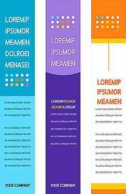 템플릿 배너 배너템플릿 세로배너 선 사람없음 컬러풀 원형 배너세트 이미지템플릿 AI파일 도형 컬러 세로 세트 파일형식 벡터