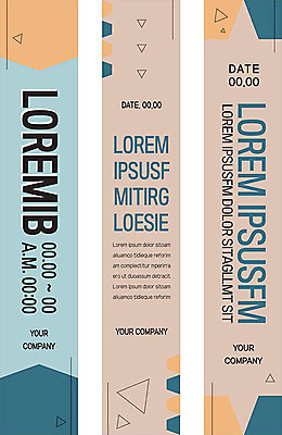 도형 템플릿 배너 배너템플릿 세로배너 사람없음 컬러풀 삼각형 다각형 배너세트 이미지템플릿 AI파일 컬러 세로 세트 파일형식 벡터