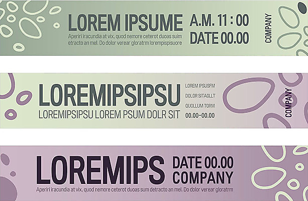 템플릿 배너 배너템플릿 가로배너 무늬 사람없음 보라색 청록색 그라데이션 배너세트 이미지템플릿 AI파일 컬러 가로 세트 파일형식 벡터