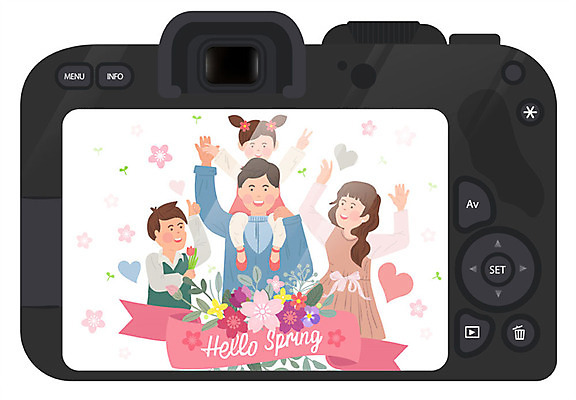 공원 여자 남자 꽃 딸 리본 아들 어린이 포즈 일러스트 가족 엄마 미소 사람 여러명 상반신 성인 소풍 카메라 사진촬영 봄 하트 목말 아빠 핵가족 즐거움 브이 손인사 봄소풍 국내일러스트 AI파일 모양 식물 계절 공공시설 감정 다수 관계 모션 표정 손짓 전자제품 야외활동 촬영 인사 파일형식 벡터