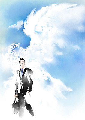 PSD 구름 응시 남자 서류가방 일러스트 캘리그라피 하늘 붓터치 미래 형상 한명 서기 미소 사람 정장 상반신 성인 파란색 꿈 직장인 비즈니스맨 독수리 번짐 성인남자한명만 국내일러스트 자연요소 직업 1 시선 옷 컬러 컨셉 가방 비즈니스 모션 조류 표정 남자한명만 성인남자만 파일형식 효과