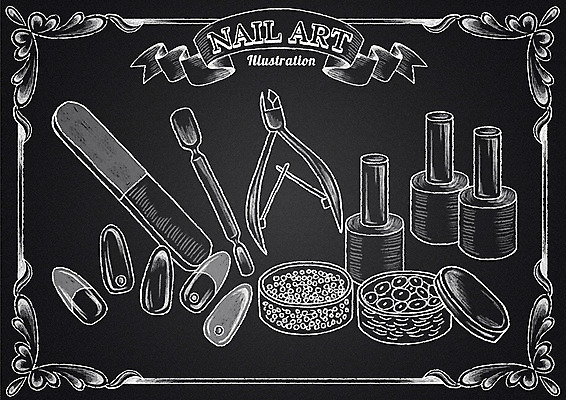 PSD 리본 일러스트 프레임 사람없음 뷰티 칠판 네일아트 초크 매니큐어 초크일러스트 초크아트 큐빅 니퍼 버퍼 손톱깎이 국내일러스트 화장품 공구 미용용품 광석 그림 파일형식