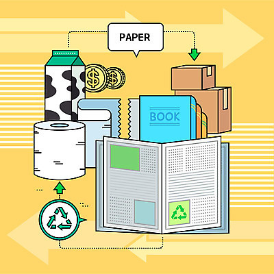 종이 돈 일러스트 사람없음 책 노란색 자연보호 그린캠페인 동전 재활용 절약 신문 화장지 종이상자 아나바다 국내일러스트 AI파일 캠페인 컬러 컨셉 자연 간행물 상자 뉴스 재산 보호 친환경 파일형식 벡터