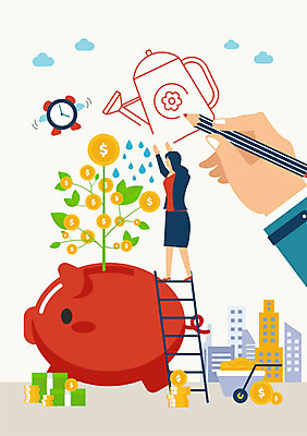 전신 손 여자 지폐 돈 일러스트 비즈니스 사다리 한명 들기 사람 정장 빌딩 성인 건물 신체부위 금융 펜 달러 수레 물뿌리개 돼지저금통 자명종 물방울 직장인 비즈니스우먼 그리기 물주기 금융비즈니스 돈나무 금융의날 국내일러스트 AI파일 나무 직업 1 건축물 옷 시계 모션 경제 필기구 카트 저금통 알람 도구 재산 파일형식 벡터 법정기념일