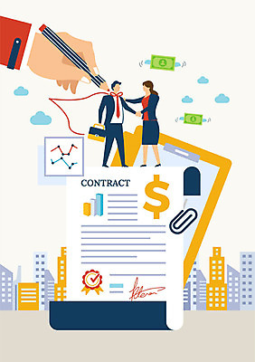전신 손 여자 남자 돈 일러스트 비즈니스 그래프 협력 사람 정장 빌딩 성인 두명 건물 신체부위 펜 달러 축하 직장인 비즈니스맨 비즈니스우먼 그리기 상사 망토 동료 직원 계약 격려 계약서 국내일러스트 AI파일 직업 건축물 옷 감정 컨셉 관계 모션 필기구 재산 파일형식 벡터