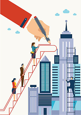전신 손 여자 남자 일러스트 비즈니스 사다리 사람 빌딩 여러명 성인 건물 신체부위 펜 계단 구직 도시 직장인 비즈니스맨 비즈니스우먼 그리기 정상 오르기 구인구직 국내일러스트 AI파일 직업 건축물 다수 컨셉 모션 필기구 도구 구인 파일형식 벡터