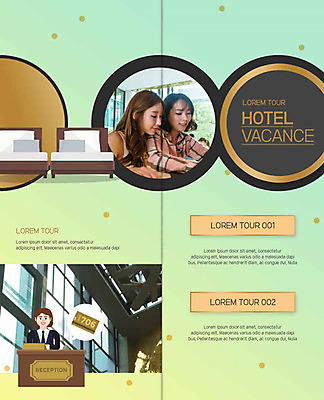 PSD 템플릿 표지디자인 북디자인 출판디자인 여자 내지 리플렛 여행 2단접지 북커버 호텔 휴가 휴식 안내 사람 팜플렛 상반신 20대 성인 취미 세명 친구 바캉스 봄 한국인 침대 프런트 호텔리어 민트색 호캉스 이미지템플릿 직업 계절 컬러 가구 컨셉 관계 숙소 동양인 청년 파일형식