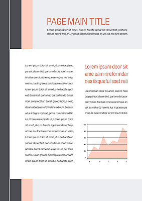 템플릿 내지 선 분홍색 비즈니스 그래프 사람없음 검은색 회색 문서템플릿 서식 레이아웃 이미지템플릿 AI파일 컬러 파일형식 벡터