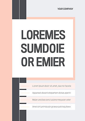 템플릿 표지 선 분홍색 비즈니스 사람없음 회색 흰색 면 문서템플릿 서식 레이아웃 이미지템플릿 AI파일 컬러 파일형식 벡터