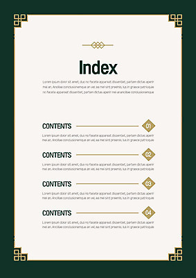 템플릿 내지 비즈니스 사람없음 전통문양 문서템플릿 서식 마름모 인덱스 베이지색 목차 이미지템플릿 AI파일 도형 전통 문양 컬러 파일형식 벡터