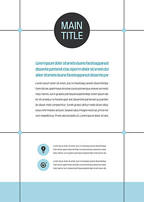 템플릿 내지 선 하늘색 비즈니스 전구 사람없음 검은색 흰색 원형 과녁판 문서템플릿 서식 레이아웃 교차 이미지템플릿 AI파일 도형 컬러 파란색 파일형식 벡터
