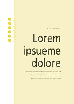 템플릿 표지 패턴 비즈니스 사람없음 노란색 사각형 원형 문서템플릿 서식 이미지템플릿 AI파일 도형 컬러 무늬 파일형식 벡터