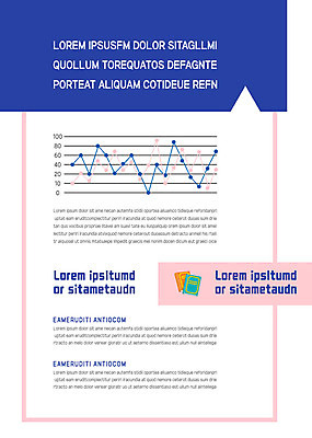 도형 템플릿 내지 분홍색 비즈니스 그래프 사람없음 책 파란색 사각형 흰색 문서템플릿 서식 이미지템플릿 AI파일 컬러 파일형식 벡터