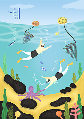 전신 PSD 라이프스타일 여자 행복 바다 여행 여러마리 일러스트 어류 사람 성인 두명 파란색 제주도 바닷속 체험 그물 즐거움 문어 해녀 해녀복장 버킷리스트 국내일러스트 직업 옷 감정 컬러 다수 컨셉 연체동물 한국 생활 수중 수중동물 리스트 파일형식