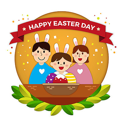 여자 남자 리본 기독교 어린이 잎 일러스트 가족 사람 상반신 성인 세명 컬러풀 바구니 하나님 페이퍼아트 즐거움 부활절계란 국내일러스트 AI파일 식물 감정 종교 컬러 관계 부활절 계란 신_종교 파일형식 벡터