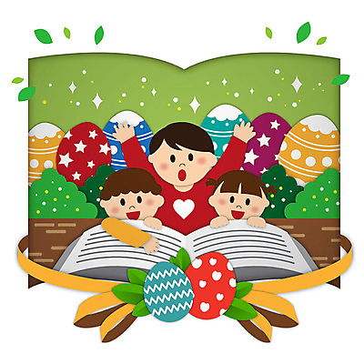 나무 여자 남자 리본 기독교 어린이 잎 일러스트 나뭇잎 사람 상반신 책 세명 초록색 컬러풀 만세 하나님 페이퍼아트 즐거움 부활절계란 국내일러스트 AI파일 식물 감정 종교 컬러 모션 부활절 계란 신_종교 파일형식 벡터