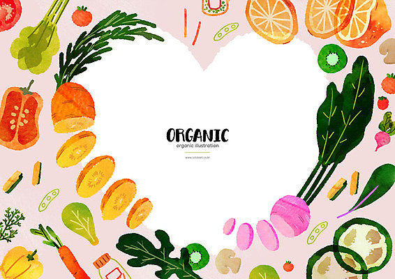 PSD 채소 과일 일러스트 방울토마토 오이 파프리카 프레임 사람없음 컬러풀 당근 하트 레몬 유기농 비트 카피스페이스 국내일러스트 모양 웰빙 컬러 토마토 뿌리채소 공백 파일형식