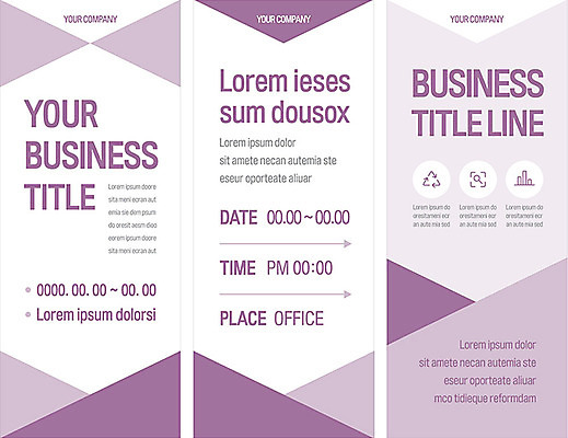 템플릿 배너 배너템플릿 세로배너 회사 비즈니스 이벤트 사람없음 보라색 현수막 삼각형 배너세트 엑스배너 AI파일 도형 컬러 세로 세트 파일형식 벡터