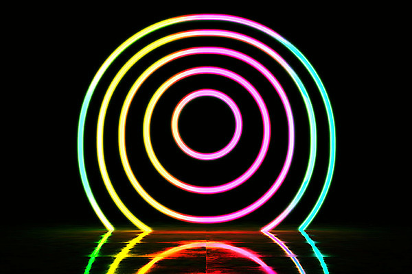 PSD 편집이미지 백그라운드 추상 미래 조명 사람없음 빛 컬러풀 반사 3D소스 3D 어둠 공간 원형 사이버 디지털합성 네온 네온아트 편집소스 이미지편집 편집3D 도형 컬러 컨셉 무늬 파일형식