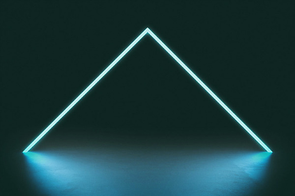 PSD 편집이미지 선 백그라운드 추상 미래 조명 사람없음 파란색 빛 반사 3D소스 3D 어둠 공간 삼각형 사이버 디지털합성 네온 네온아트 편집소스 이미지편집 편집3D 도형 컬러 컨셉 무늬 파일형식