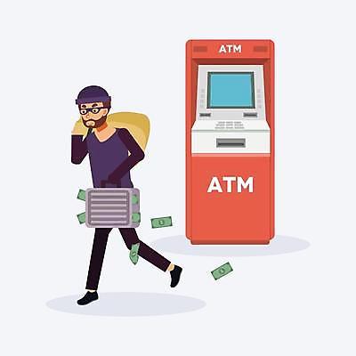 EPS 해외이미지 남자 돈 가방 일러스트 가면 한명 들기 범죄 돈자루 만화 도둑 절도 탈출 ATM 성인남자한명만 뺏기 해외일러스트 1 잡화 컨셉 모션 사람 재산 범죄인 남자한명만 성인남자만 파일형식 벡터 이미지허브