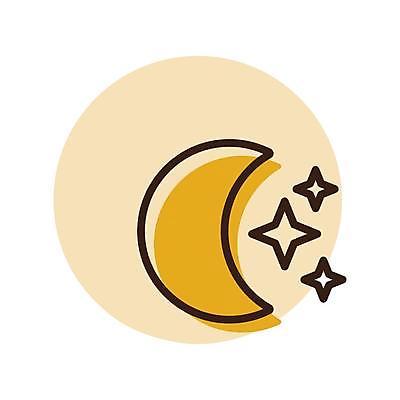 EPS 해외이미지 디자인 별 백그라운드 일러스트 하늘 날씨 빛 우주 어둠 꿈 달 잠 플랫 야간 초승달 달빛 가득함 심볼 사인 은하계 천문학 천국 고립 취침시간 해외일러스트 자연요소 교육 파일형식 벡터 이미지허브