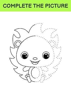 EPS 해외이미지 클립아트 동물 캐릭터 디자인 교육 어린이 일러스트 학교 놀이 동물원 책 운동 페인트 유치원 게임 아기 퍼즐 퀴즈 그리기 끝 만화 그림 심플 윤곽 페이지 고립 대칭 해외일러스트 일러캐릭터 모션 건강 사람 파일형식 벡터 이미지허브