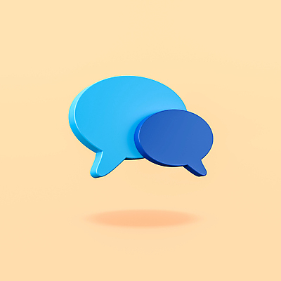 JPG 해외이미지 말풍선 일러스트 사람없음 3D 노란배경 해외일러스트 백그라운드 노란색 디지털합성 파일형식 이미지허브