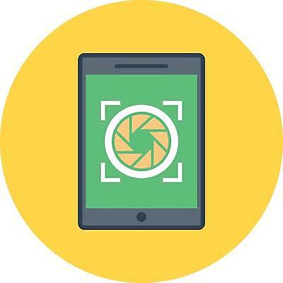 EPS 해외이미지 디자인 일러스트 모바일 프레임 그래픽 스마트폰 카메라 디지털 검은색 사진촬영 장비 사진사 필름 영화 사인 동영상 셔터 고립 엘리먼트 해외일러스트 컬러 문화예술 전자제품 핸드폰 스마트기기 촬영 작가 파일형식 벡터 이미지허브