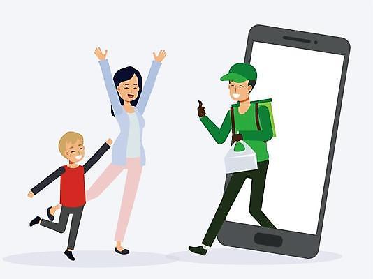 EPS 해외이미지 캐릭터 여자 남자 행복 음식 일러스트 주택 미소 사람 소년 성인 스마트폰 잡기 플랫 만화 고객 서비스 질서 온라인 고립 해외일러스트 일러캐릭터 감정 어린이 모션 표정 건물 핸드폰 스마트기기 예절 파일형식 벡터 이미지허브