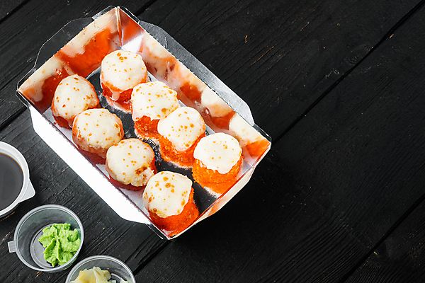 포토 JPG 해외이미지 스튜디오촬영 사람없음 초밥 용기 고추냉이 도시락 간장 롤 롤스시 해외포토 그릇 음식 실내 양념 일본음식 파일형식 이미지허브