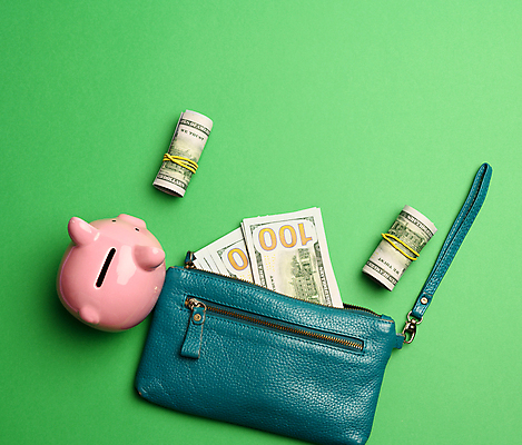 포토 JPG 해외이미지 분홍색 사람없음 초록색 돼지저금통 해외포토 컬러 저금통 파일형식 이미지허브